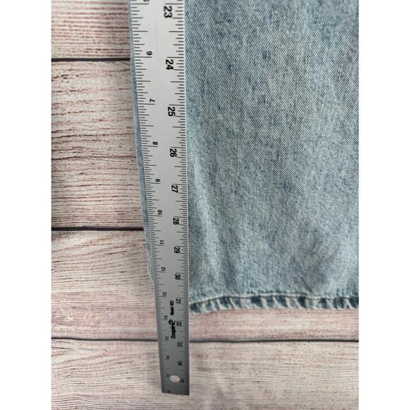 Diesel 1978 D-Akemi Wide Leg Flare Jeans Womens 24 Blue Light Wash Denim - Picture 12 of 14